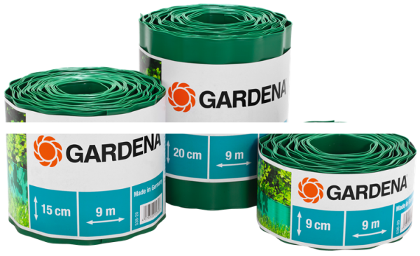 Бордюр зеленый 9 см Gardena (арт. 00536-20.000.00)