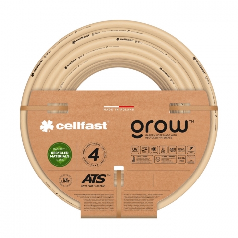 products/Садовый шланг 4 слоя Cellfast GROW 1/2" 15 м, арт. 13-500