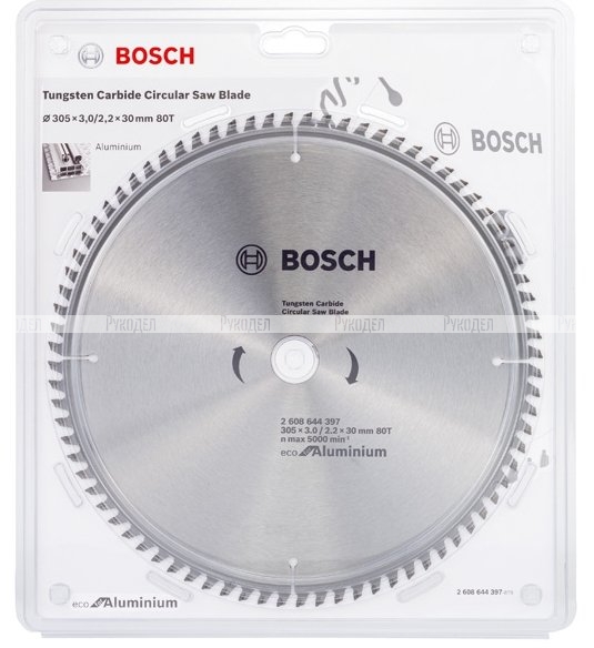 Пильный диск ECO AL (305x30 мм; 80T) Bosch 2608644397