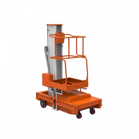 products/Подъемник мачтовый телескопический TOR GTWY9-100 DC 1001679 (автономный) 125 кг 9м