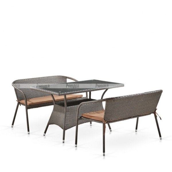 Комплект мебели T198D/S139B-W53 Brown