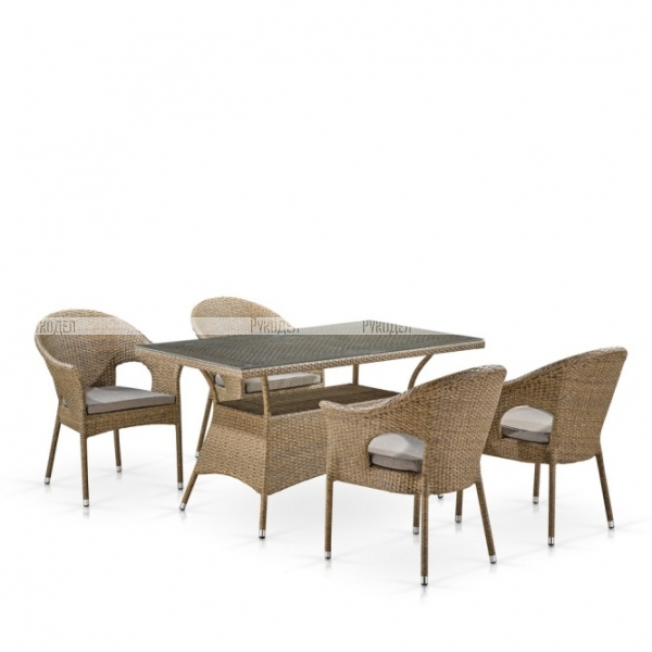 Комплект мебели T198B/Y97B-W56 Light Brown