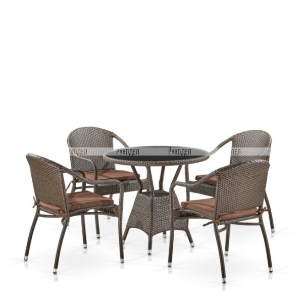 Комплект мебели T707ANS/Y480A-W53 4 PCS Brown