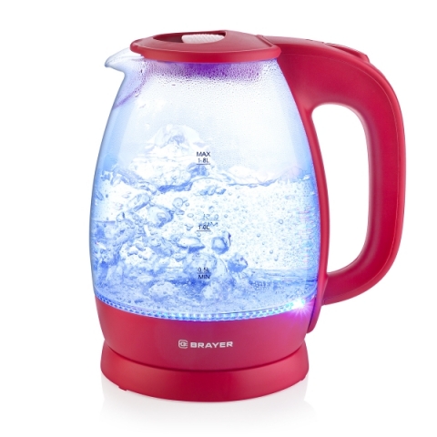 products/Электрический чайник BRAYER BR1045RD, красный 1,8 л