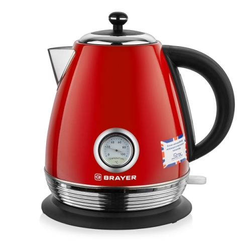 products/Электрический чайник BRAYER Strix BR1007RD, 2200 Вт, 1.7 л