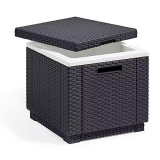 Пуф Alliber Cube With (17192157+) графит - прохладный серый 213785