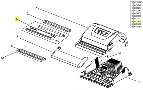 products/ТЭН для MSD300/P Fimar, арт. CO0465