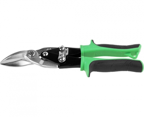 products/Ножницы JCB по металлу рычажные, хромованадиевая сталь, двухкомпонентная ручка, правые, 250мм JAS003