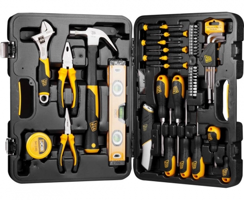 products/Набор JCB (JST002): Инструменты для ремонтных работ, 50 предметов