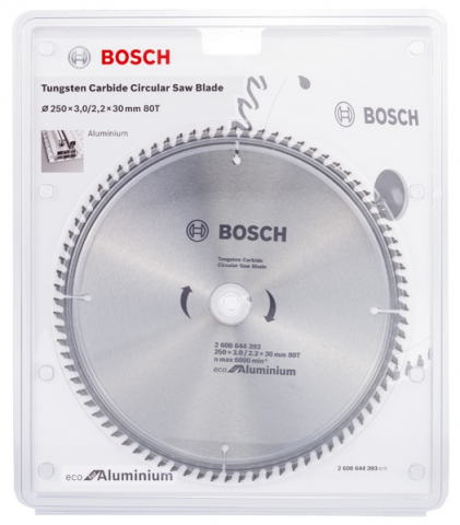 products/Пильный диск ECO AL (250x30 мм; 80T) Bosch 2608644393