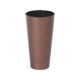 Кашпо для цветов Prosperplast Tubus Slim Corten кортен сталь 2 предмета 35 и 64 л, арт. DTUS400C-7601U