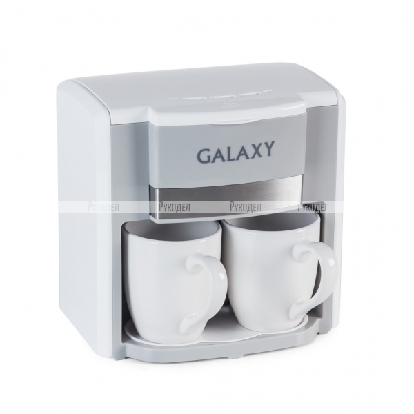 Кофеварка электрическая GALAXY GL0708, арт. гл0708бел, гл0708кр, гл0708чер