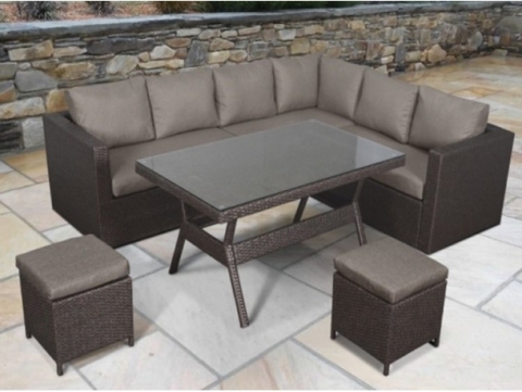 products/Комплект мебели AFM-X04 Brown коричневый Afina