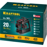 Лазерный нивелир KRAFTOOL LL-3D 34640 