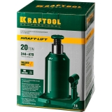 Гидравлический бутылочный домкрат 20т, 244-478мм, KRAFTOOL Kraft-Lift 43462-20_z01
