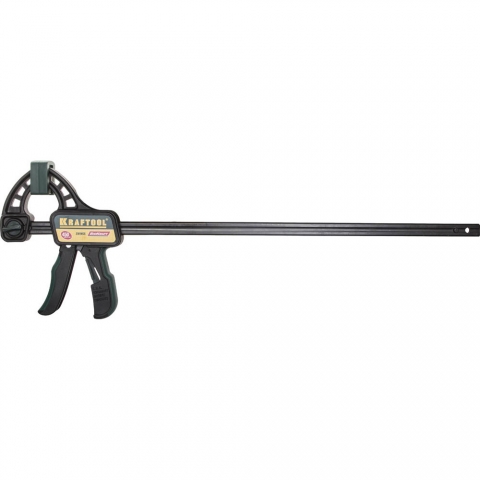 products/Струбцина EcoKraft ручная пистолетная, KRAFTOOL 32226-45, пластиковый корпус, 450/650мм, 150кгс