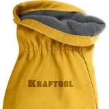 KRAFTOOL EXTREM от механических воздействий, XL, кожаные перчатки (1136-XL)