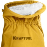 KRAFTOOL EXTREM WINTER от механических воздействий, XL, утеплённые, кожаные перчатки (1137-XL)