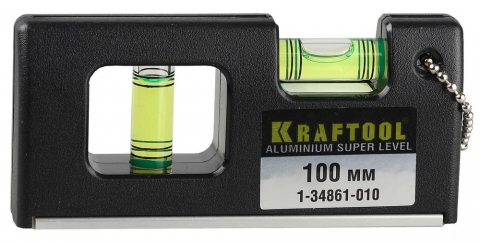 products/Kraftool Mini-Pro 100 мм, магнитный супер-компактный уровень 1-34861-010