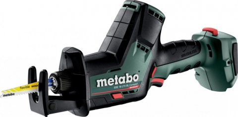 products/Аккумуляторная ножовка Metabo SSE 18 LTX BL Compact,602366850