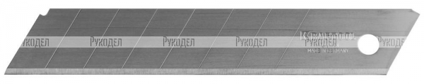 Лезвие "SOLINGEN" сменное, KRAFTOOL 09605-18-S5, сегментиров, легирован инструмент сталь, многоуров закалка, 8 сегментов, 18 мм, 5шт 09605-18-S5_z01