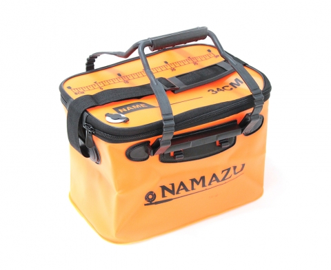 products/N-BOX21 Сумка-кан Namazu складная с 2 ручками, размер 34*22*21, материал ПВХ, цвет оранж