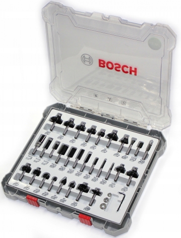 products/Набор фрез смешанный Bosch 6мм. 30шт. (арт. 2607017474)