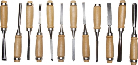 products/Набор STAYER "PROFI": Стамески фигурные с деревянной ручкой, 12шт арт.1835-H12_z01
