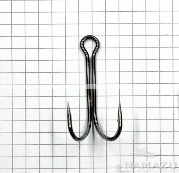 Крючок Namazu «Double Hook Long», размер 4/0 (INT), цвет BN, двойник (40 шт.)N-HDL4/0BN