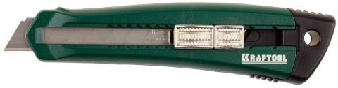 products/Нож с сегментированным лезвием Solingen, KRAFTOOL 09195, металлический корпус, кассета с 3 лезвиями, 18 мм 09195_z01