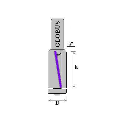 products/Фреза Globus 1020S d16h30 кромочная прямая