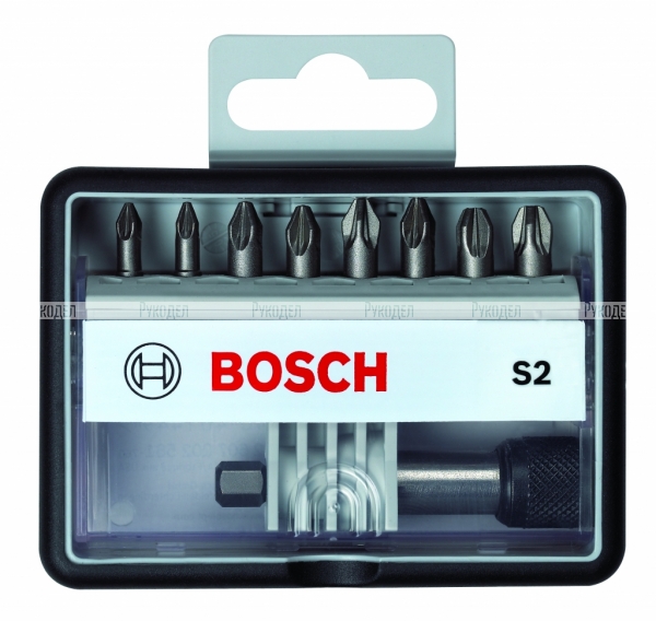 Набор расходников (биты 8 шт.) Robust Line S2 XH Bosch 2607002561