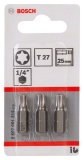 3 БИТ 25ММ TORX T27 XH 2607001619