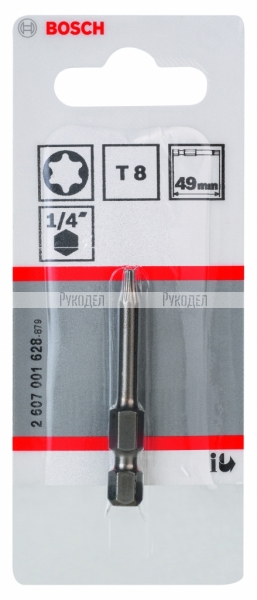 1 БИТ 49ММ TORX T8 XH 2607001628