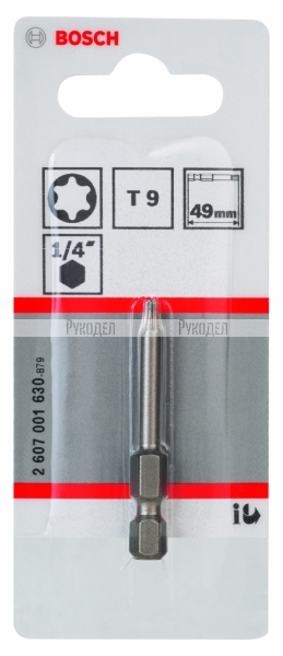 1 БИТ 49ММ TORX T9 XH 2607001630