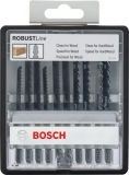 10 ПИЛОК Bosch ПО ДЕРЕВУ. T-ХВОСТ. ROBUST LINE 2607010540