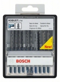 10 ПИЛОК  ПО МЕТАЛЛУ T-ХВОСТ. ROBUST LINE Bosch 2607010541