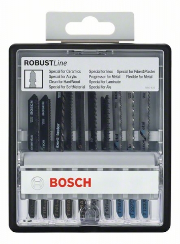 products/Набор пильных полотен для лобзика (10 шт.) Bosch 2607010574