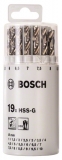 Набор сверл по металлу 19 шт. (1-10 мм; HSS-G) BOSCH 2.607.018.361