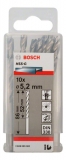 Сверло HSS-G Standardline (10 шт; 5.2х86 мм; HSS) по металлу Bosch 2608595063