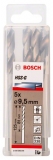 Сверло HSS-G Standardline (5 шт; 9.5х125 мм; HSS) по металлу Bosch 2608595076