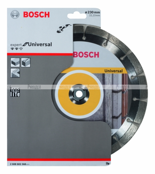 Алмазный диск Bosch Expert for Universal230-22,23 2608602568