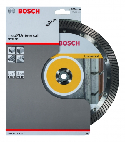 products/Алмазный диск Bosch Best for Universal Turbo 230-22,23 2608602675