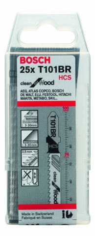 products/25 ЛОБЗИКОВЫХ ПИЛОК Bosch T 101 BR, HCS 2608633623