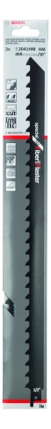products/Пилки S2041 2 шт. для ножовок (400х22х1,5 мм; HM) Bosch 2608650975
