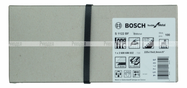 100 САБЕЛЬНЫХ ПИЛОК Bosch S 1122 BF 2608656032