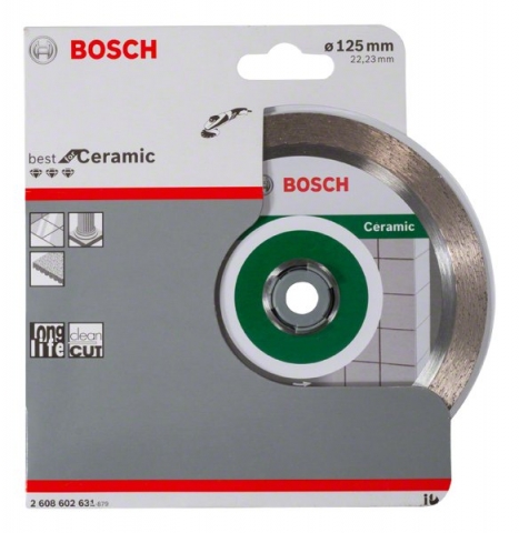 products/Диск алмазный по керамике 125х22,2 мм Bosch 2608602631