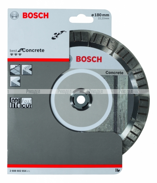 Алмазный диск Bosch Best for Concrete180-22,23 2608602654