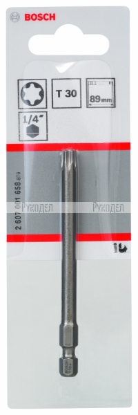 1 БИТ 89ММ TORX T30 XH 2607001658