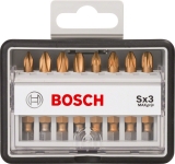 Набор бит (8 шт; Max Grip) Robust Line Sx3 TIN Bosch 2607002572